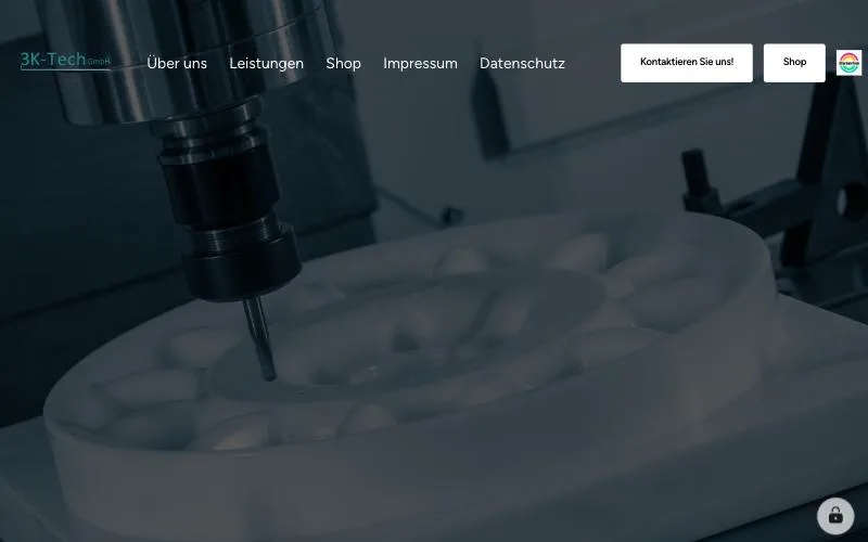 Website von 3K-Tech